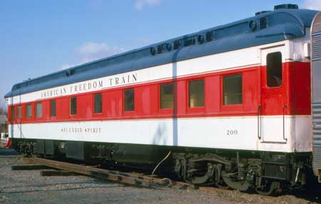 American Freedom Train Car 200 ex New York Central business car 7