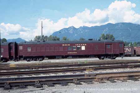 American Freedom Train Car 202 ex Reading 592, Permacel Express, Springmaid Special, Preamble Express, BC Rail Endeavour