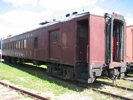 American Freedom Train Car 202 ex Reading 592, Permacel Express, Springmaid Special, Preamble Express, BC Rail Endeavour