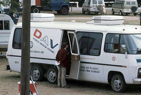 American Freedom Train Army Van