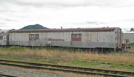 American Freedom Train spare baggage car