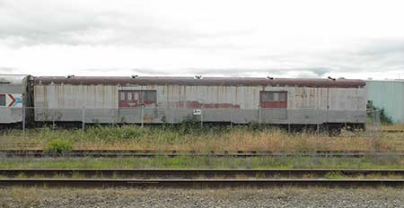 American Freedom Train spare baggage car