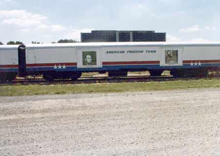 American Freedom Train Car 105 ex New York Central baggage car 9135