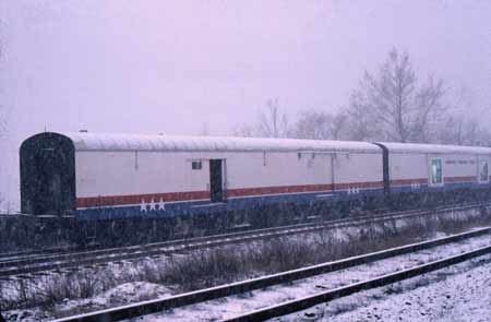 American Freedom Train Car 100 ex New York Central baggage car 9163