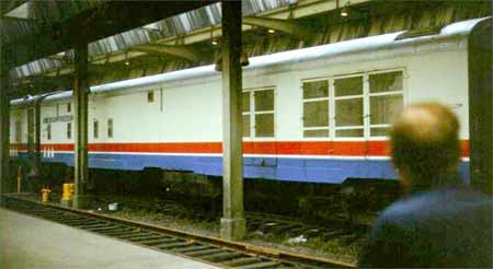 American Freedom Train Car 200 ex New York Central baggage car