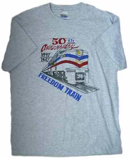 Freedom Train T-Shirt by George Barker