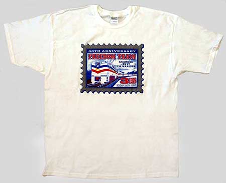 Freedom Train T-Shirt by George Barker